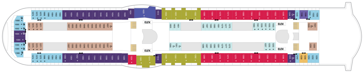 Royal Caribbean International, Adventure of the seas, Deck 10.png